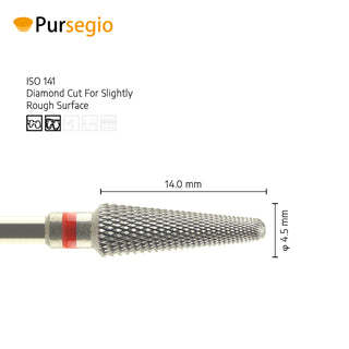 5001603-ISO 201 141 045 Fresas de carburo de tungsteno para recortar metal