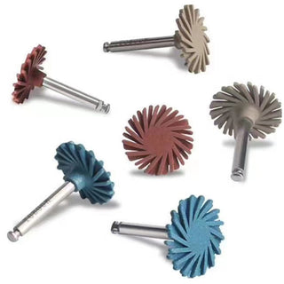 Spiral Brush Bur Polisher kits(6 Pcs/Box)