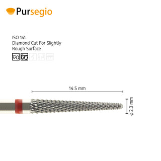 5001606-ISO 201 141 023 Tungsten Carbide Burs for Trimming Metal