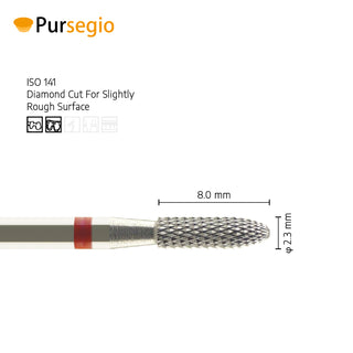 5001604-ISO 289 141 023 Tungsten Carbide Burs for Trimming Metal