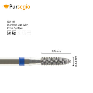 5001706-ISO 289 191 023 Tungsten Carbide Burs for Trimming Metal