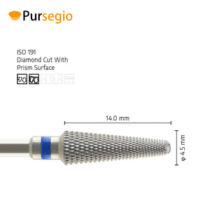 5001705-ISO 201 191 045 Fresas de carburo de tungsteno para recortar metal