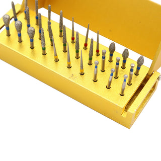 Dental Diamond Burs for High Speed Handpiece Turbine(30 Pcs/Box)