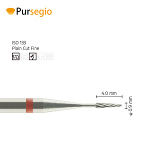 5000803-ISO 196 133 009 Tungsten Carbide Burs For Trimming Acrylic/Metal