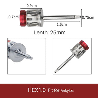 Kit de herramientas para implantes dentales